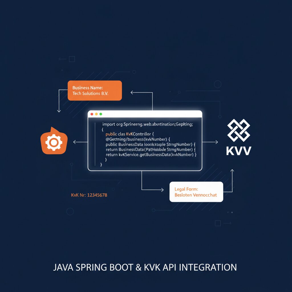 KVK API met Java en Spring Boot: Bedrijfsgegevens opvragen in je Java-applicatie